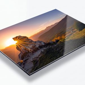 Tableau alu brillant